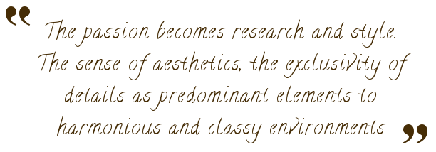 Passion becomes research and style